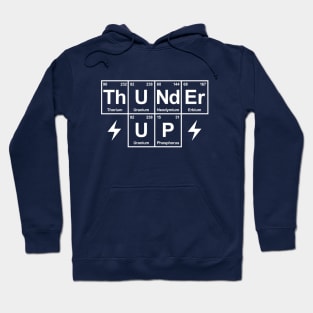 Thunder Up, Periodic Table - Navy Hoodie